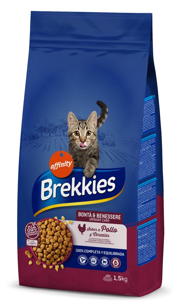 Brekkies Urinary Care УРИНАРИ корм для кошек профилактика МКБ 1.5 кг (926031)